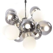 Lampa wisząca NEOPSIS LDP 1137-17 Lumina Deco nowoczesna biały chrom