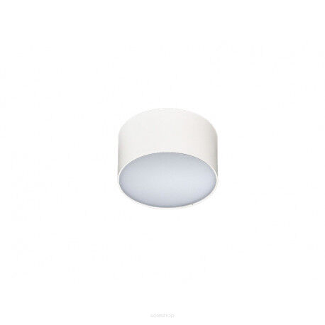 Oprawa natynkowa okrągła biała nowoczesna MONZA R 12 AZ2257 AZzardo SHR624000-10-WH AZ2257LED 5,5 cm wysokości 11,5 cm średnicy