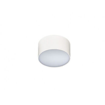 Oprawa natynkowa okrągła biała nowoczesna MONZA R 12 AZ2257 AZzardo SHR624000-10-WH AZ2257LED 5,5 cm wysokości 11,5 cm średnicy