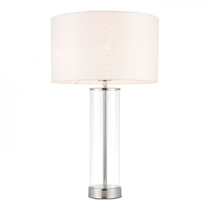 Lampa stołowa LESSINA srebrna ENDON LIGHTING 70600