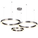 LAMPA WISZĄCA CIRCLE 40+60+80 LED MOSIĄDZ NA 1 PODSUFITCE step into design - 3