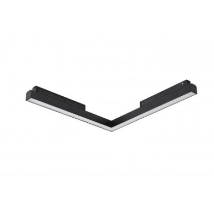 Oprawa narożna do szyny SAGA 30 TRACK MAGNETIC CORNER A 24W MILKY 120 CZARNA 4000K/3000K