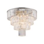 Plafon Cristal 12xE14 chrom/kryształ 7631 - 2