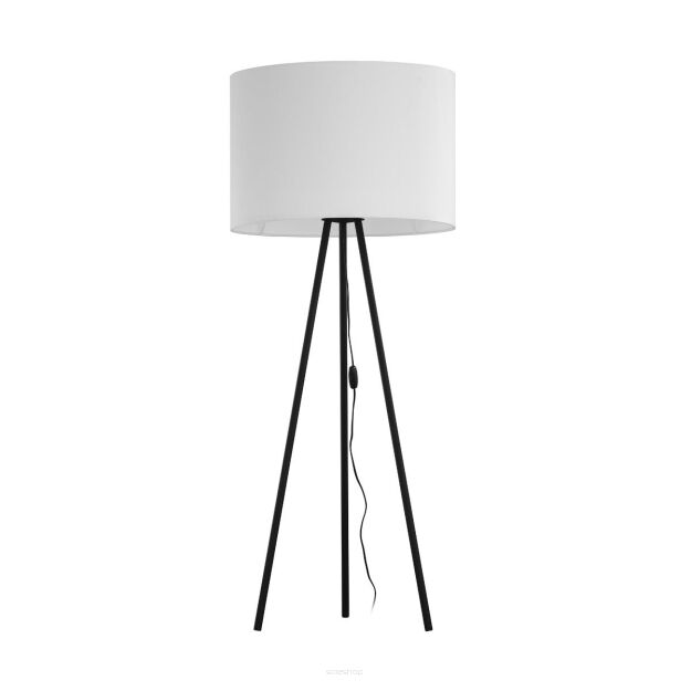 Lampa podłogowa NALLU 3112 Zuma Line trójnożna 178 cm biały abażur