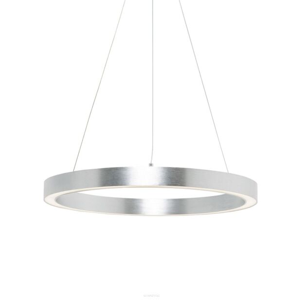 Lampa wisząca CARLO PL200910-500-SL Zuma Line Okręg srebrny szczotkowany 50 cm