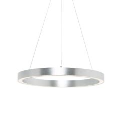 Lampa wisząca CARLO PL200910-500-SL Zuma Line Okręg srebrny szczotkowany 50 cm