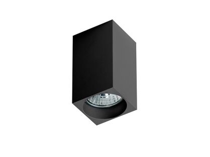 Lampa sufitowa techniczna czarna Mini Square AZzardo GM4209 BK AZ1382