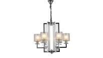 LAMPA WISZĄCA CHROMOWANA MANHATTAN LDP 8012-6 (CHR) - 2