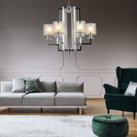 LAMPA WISZĄCA CHROMOWANA MANHATTAN LDP 8012-6 (CHR)