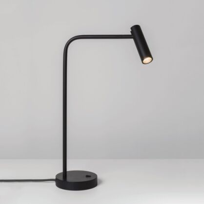 Lampa stołowa ENNA Desk- Astro 4573 1058006 czarna styl loftowy Led wbudowany włącznik i zasilacz 45 cm wysokości