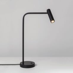 Lampa stołowa ENNA Desk- Astro 4573 1058006 czarna styl loftowy Led wbudowany włącznik i zasilacz 45 cm wysokości