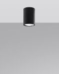 Oprawa sufitowa LAGOS 10 SL.1000 SOLLUX LIGHTING tuba 10 cm czarna - 5