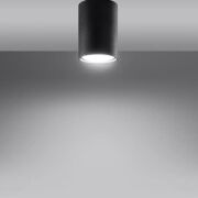 Oprawa sufitowa LAGOS 10 SL.1000 SOLLUX LIGHTING tuba 10 cm czarna