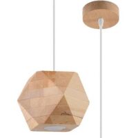Lampa wisząca WOODY SL.1011 SOLLUX LIGHTING drewniana GU10 