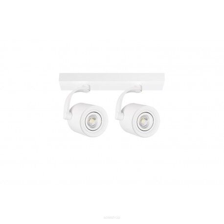 Lampa sufitowa BROSS ARM 2 Lampa sufitowa BROSS ARM 2 AZ3502 białym 2 tuby na nóżce 2 ruchome źródła światła na podłużnej listwiebiałym 2 tuby na nóżce 2 ruchome źródła światła na podłużnej listwie