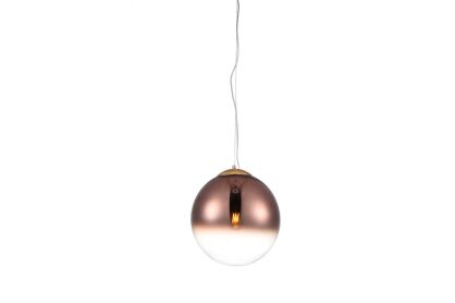 Lampa wisząca IRIS 40 AZ3110 nowoczesna elegancka szklany klosz kolor miedź
