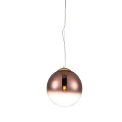 Lampa wisząca IRIS 40 AZ3110 nowoczesna elegancka szklany klosz kolor miedź