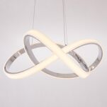 Lampa wisząca Tokyo - P01670CH LED nowoczesna FANTAZYJNA forma idealna do salonu czy jadalni - 4