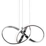 Lampa wisząca Tokyo - P01670CH LED nowoczesna FANTAZYJNA forma idealna do salonu czy jadalni - 2