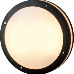 Plafon kinkiet FANO R 30 AZ4371 Azzardo IP54 CZARNY OKRĄGŁY