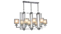 LAMPA WISZĄCA CHROMOWANA MANHATTAN PRO LDP 8012-8 (CHR) - 2