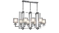 LAMPA WISZĄCA CHROMOWANA MANHATTAN PRO LDP 8012-8 (CHR) - 3