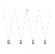Lampa wisząca More Tone V 5xGU10 biała 7816