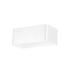 Kinkiet FELIX M AZ2426 Azzardo LED techniczny z aluminium w kolorze białym prostokąt świeci  w górę i dół