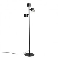 Lampa podłogowa BOT czarna 3 reflektory ALDEX 1047A  