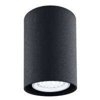 Lampa sufitowa TYBER 3118 Argon Techniczna o wys. 11 cm i śr. 7 cm czarna
