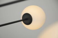 Lampa wisząca OVIEDO 8 AZ4422 Azzardo metal szkło czarna G9 - 5