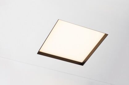 Lampa wpuszczana Solid Area 4.0 NT Labra  4.1258 techniczna kwadrat różne kolory wykończenia