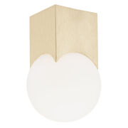 Lampa sufitowa AUSTIN 4712 ARGON mosiądz E14 białą kula
