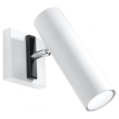 PLAFON DIREZIONE Biały SOLLUX  Lampa Ścienna NOWOCZESNY stal  SL.0494 metalowa lampa  SOLLUX LIGHTING tuby