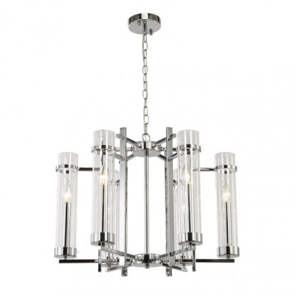 Lampa wisząca Aspen PND-31186-6A-CH Italux klasyczna chrom