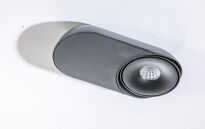 Lampa sufitowa TORONTO AZ4064 AZZARDO RUCHOMA CZARNA LED 10W - 2