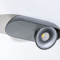 Lampa sufitowa TORONTO AZ4064 AZZARDO RUCHOMA CZARNA LED 10W