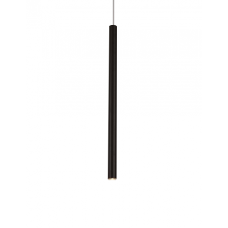 Lampa wisząca Organic P0203  Maxlight tuba czarna długa LED  