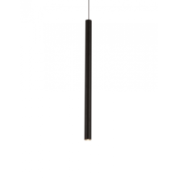 Lampa wisząca Organic P0203  Maxlight tuba czarna długa LED  