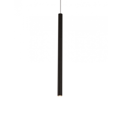Lampa wisząca Organic P0203  Maxlight tuba czarna długa LED  