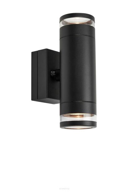 Kinkiet elewacyjny Luno 1L 2xLED 400lm 3000K 109104 Markslojd czarny 19cm x Ø6cm