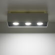 Designerska LAMPA NATYNKOWA  Mono 3 Biały SL.0068 SOLLUX LIGHTING techniczna nowoczesny prostokątny - 2