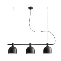 Lampa wisząca BERYL 3 BLACK czarna ALDEX 976E1  