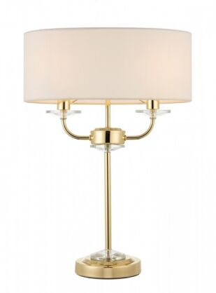 Lampa stołowa NIXON złota ENDON LIGHTING 70564 