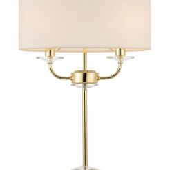 Lampa stołowa NIXON złota ENDON LIGHTING 70564 