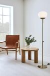 Lampa podłogowa Rise 1L E27 108277 Markslojd antyczny brąz/biała 150cm klosz Ø22cm - 3