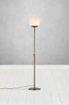 Lampa podłogowa Rise 1L E27 108277 Markslojd antyczny brąz/biała 150cm klosz Ø22cm - 4