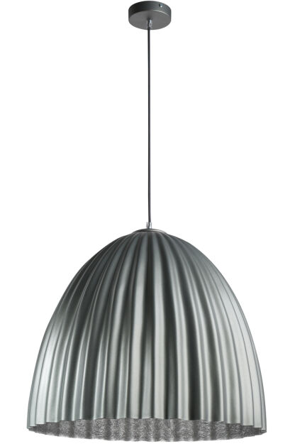 Lampa wisząca TELMA 70 SIGMA 32031 KARBOWANA SZARA