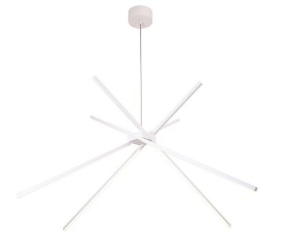 Lampa wisząca SPIDER P0270 MAXlight CIEKAWA FORMA NOWOCZESNA BIAŁA LED ŚWIATŁO ODBITE 