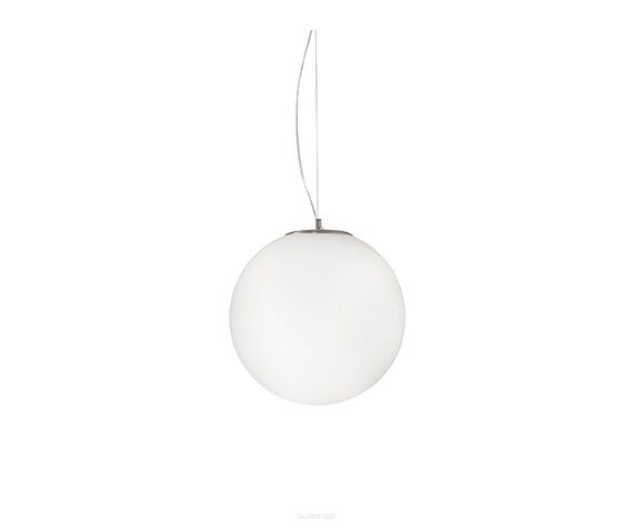 Lampa wisząca Mapa Riga SP1 D50 161365  NOWOCZESNY IP20 SZKŁO Ideal Lux minimalistyczna oprawa w kolorze białym 